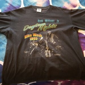 Vintage Hank William's Jr. Concert T shirt